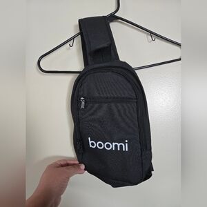 Black Men’s Sling Belt Bag - Compact Crossbody